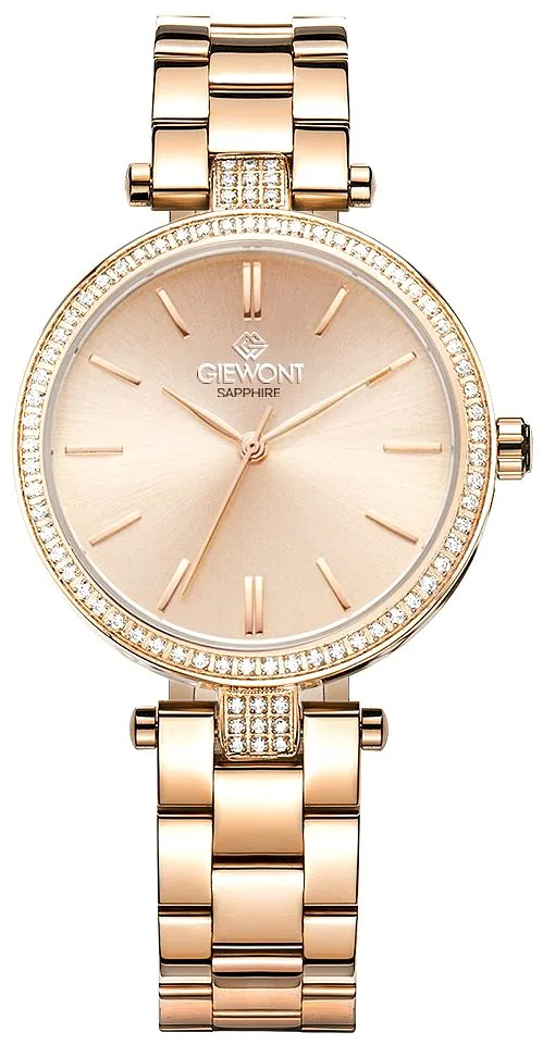 Giewont Sapphire Women’s Watch / rose gold