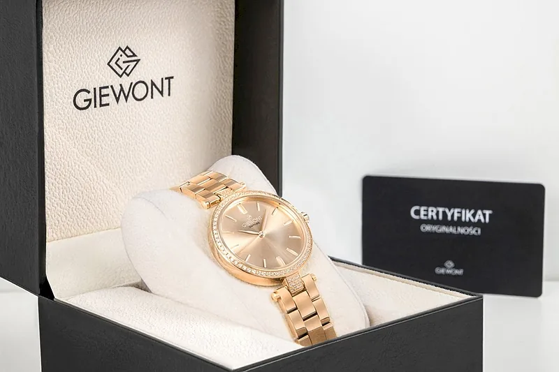 Giewont Sapphire Women’s Watch / rose gold