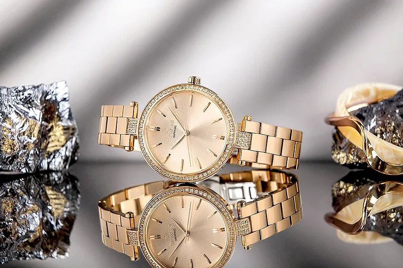 Giewont Sapphire Women’s Watch / rose gold