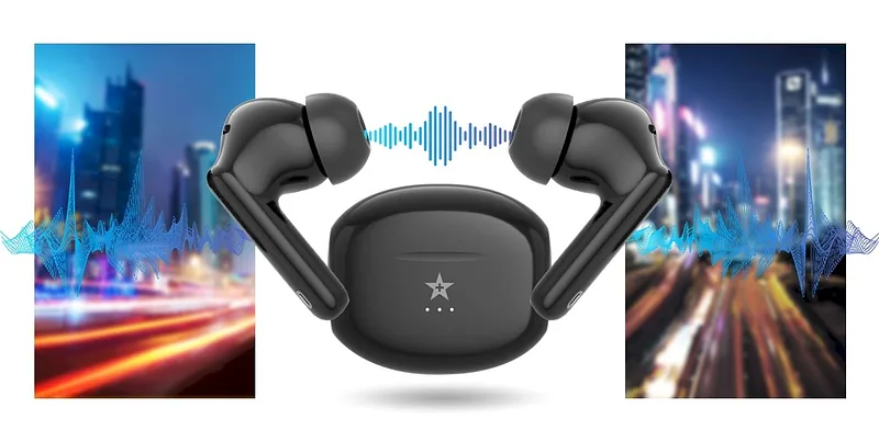 GIEWONT RealSound PRO ANC ENC GWS800-1 Wireless Headphones / black