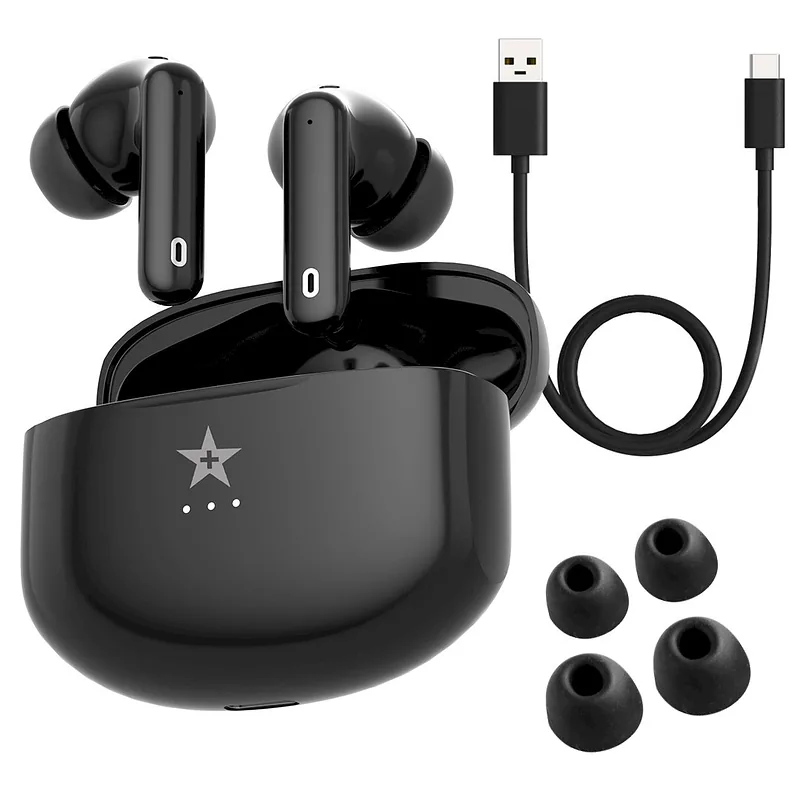 GIEWONT RealSound PRO ANC ENC GWS800-1 Wireless Headphones / black