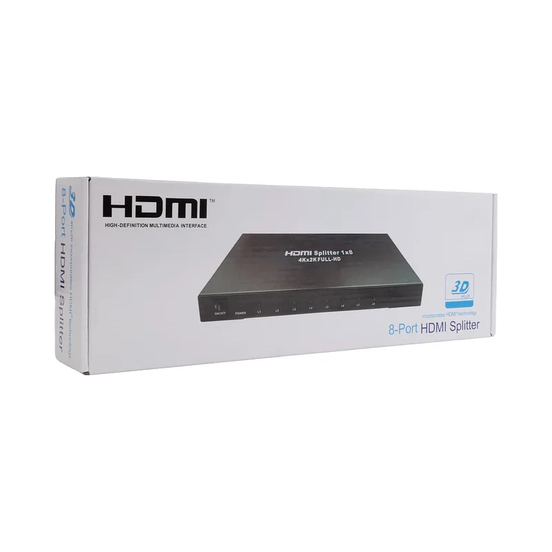 Sbox HDMI-8-V2 HDMI Splitter 1×8 4K@30 Hz