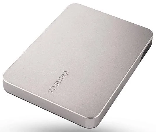 External HDD, TOSHIBA, 2000 GB, Colour Silver, HDTX220ESCAA
