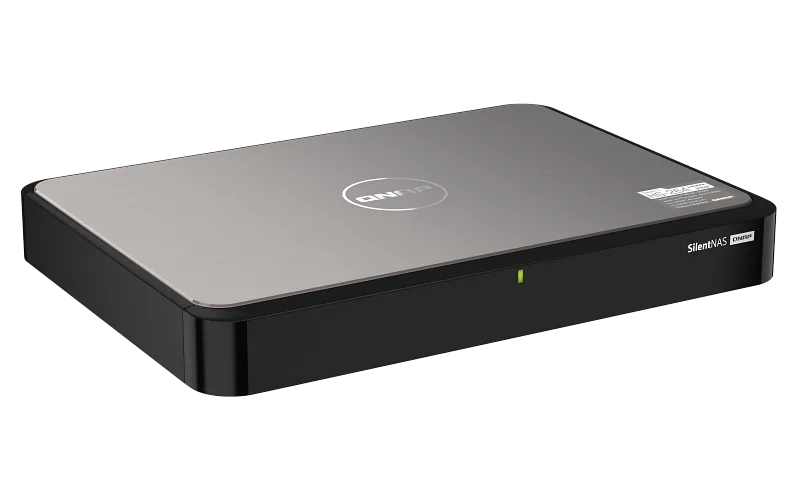 QNAP HS-264 NAS Lauaarvuti Intel® Celeron® N5105 8 GB 0 TB QNAP Turbo System Must
