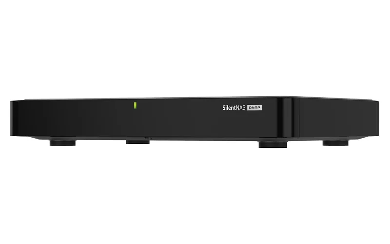 QNAP HS-264 NAS Lauaarvuti Intel® Celeron® N5105 8 GB 0 TB QNAP Turbo System Must