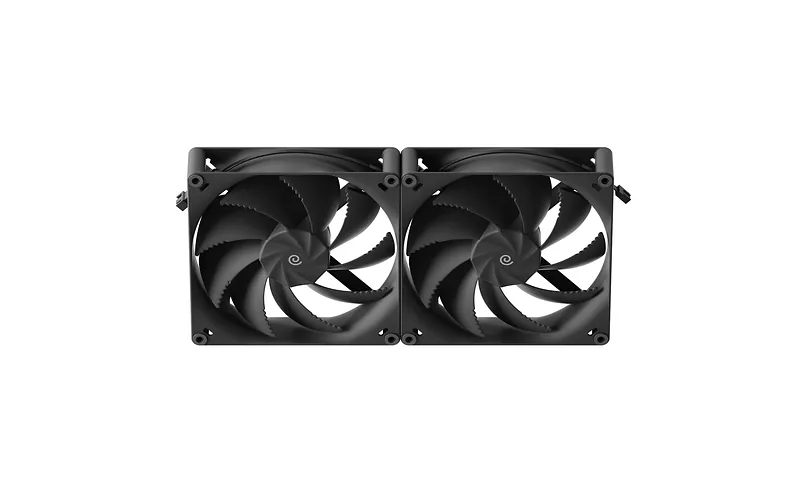 HAVN H18 korpustuuletin 180 x 40 mm, must, 2 tk