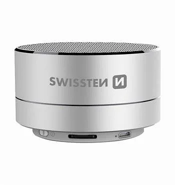 Swissten Bluetooth Wireless Speaker with Micro SD / Phone Call Function / Metal case / 3W