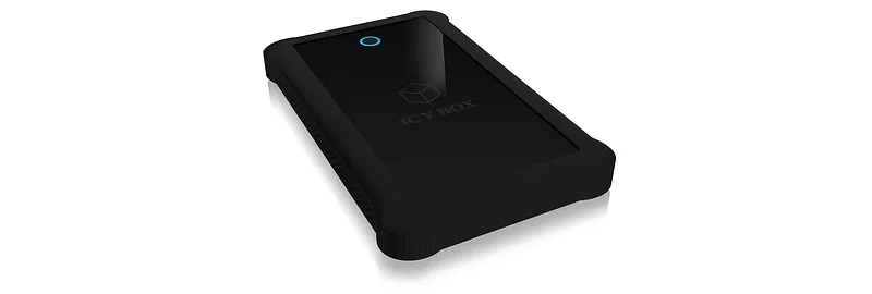ICY BOX IB-233U3-B HDD/SSD ümbris Must 2.5"