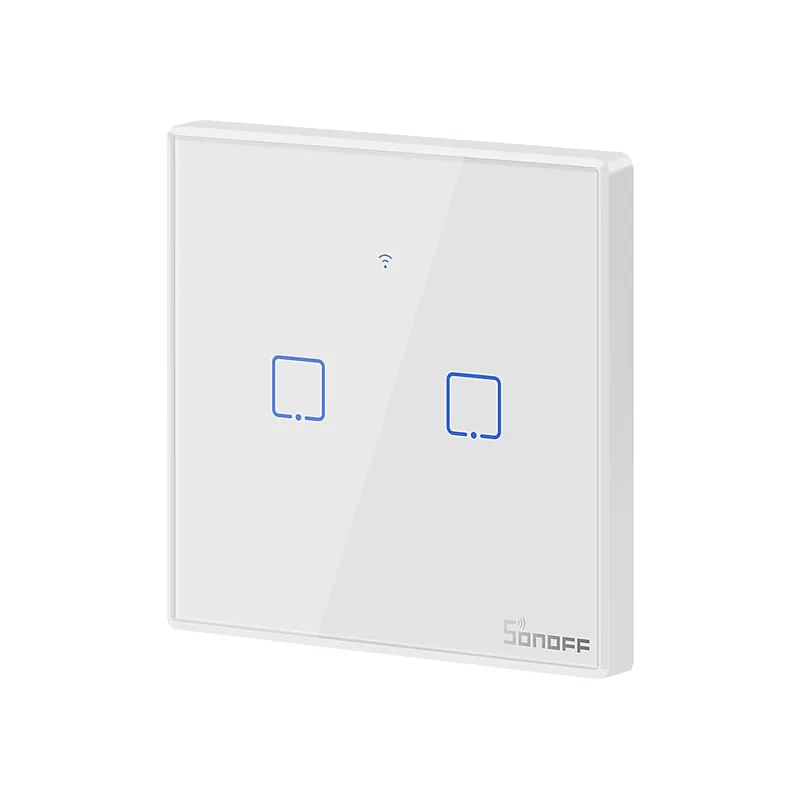 Smart Switch WiFi + RF 433 Sonoff T2 EU TX (2-kanaliline)