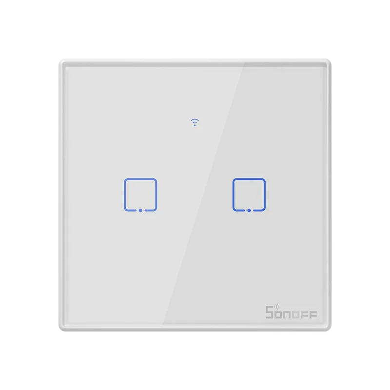 Smart Switch WiFi + RF 433 Sonoff T2 EU TX (2-kanaliline)