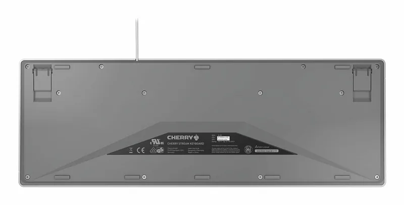 CHERRY JK-8500HU-0 klaviatuur Kodu/kontor USB QWERTZ Ungari Helehall