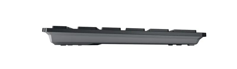CHERRY KW 9200 MINI klaviatuur Universaalne USB + RF Wireless + Bluetooth QWERTZ Saksa keel Must