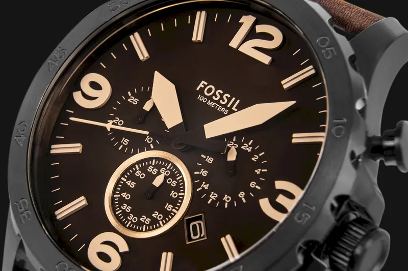 FOSSIL Nate Men’s Watch JR1487 / silver