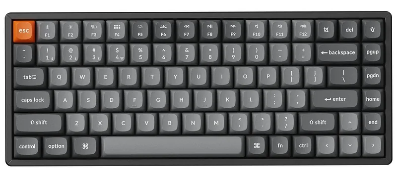 Keychron K2 Max 75% Banana Switch RGB Black