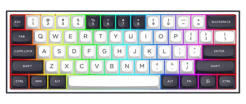 Redragon ALCOR QMK K717WB-RGB-PRO