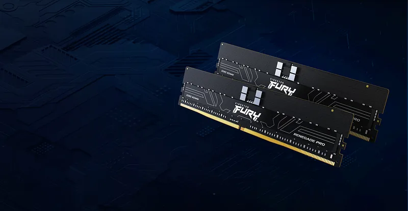 Kingston Technology FURY Renegade Pro mälumoodul 64 GB 4 x 16 GB DDR5 ECC