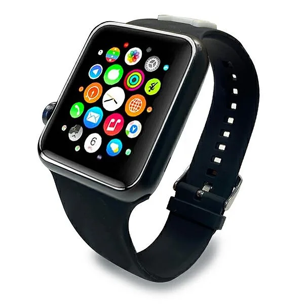 Karl Lagerfeld Pasek KLAWLSLCK Apple Watch 42/44/45mm must silikoonist rihm Choupette peadega