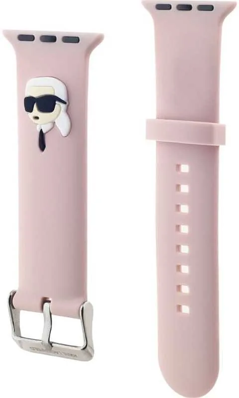 Karl Lagerfeld Karl Head NFT Watch Strap Apple Watch 38/40/41mm Pink