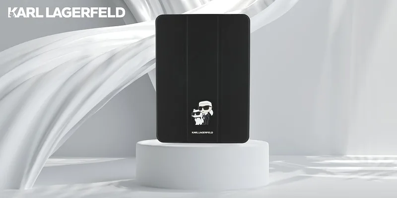 Karl Lagerfeld KLFC11RM24SAKCK iPad Air 11″ 2024 must Saffiano magnetiga kaaned Karl & Choupette