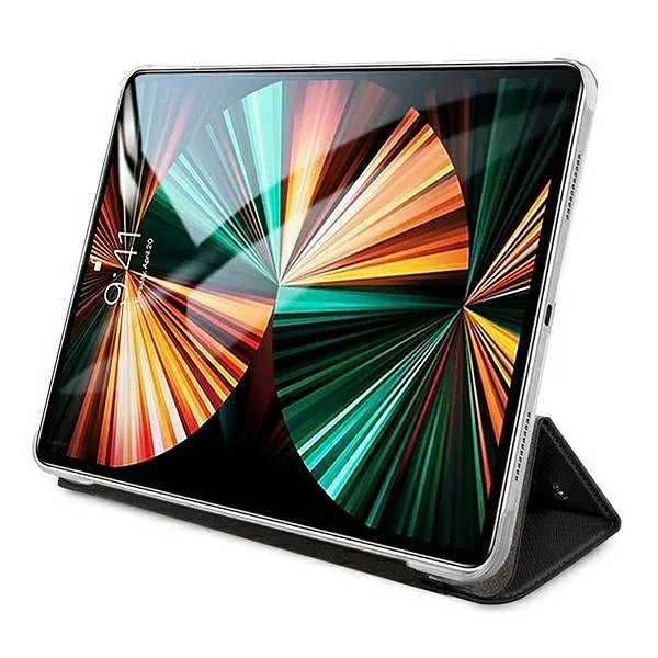Karl Lagerfeld KLFC12OKMK iPad 12.9″ Pro 2021 must Saffiano nahast kaaned