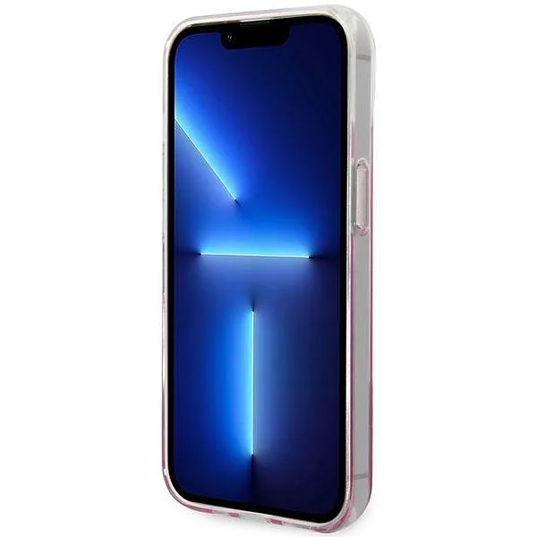 Karl Lagerfeld KLHCP14MCFNRCPI iPhone 14 Plus / 15 Plus 6,7″ kõvakaaneline roosa Choupette Fun