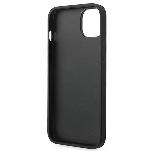 Karl Lagerfeld KLHCP14MGFKPG iPhone 14 Plus / 15 Plus 6,7″ kõvakaaneline hõbedane sädelev kate Iko
