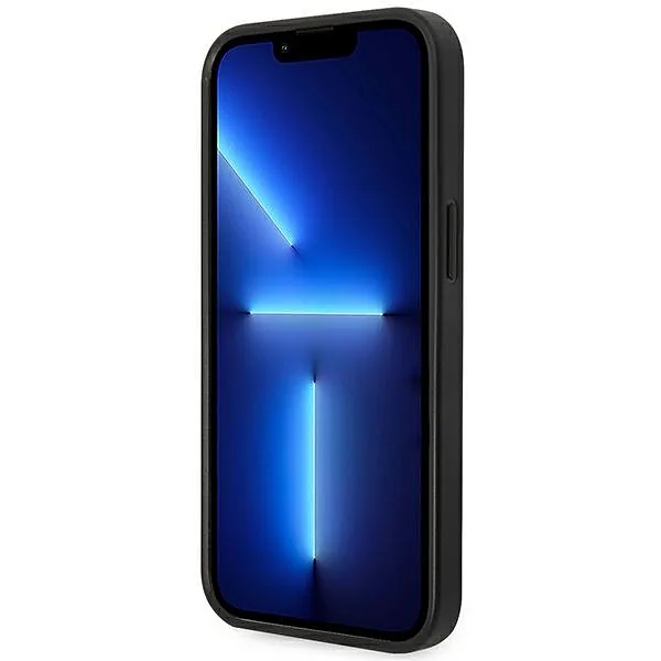 Karl Lagerfeld KLHCP14MSAPCHG iPhone 14 Plus / 15 Plus 6,7″ kõvakaaneline hõbedane Saffiano Choupett