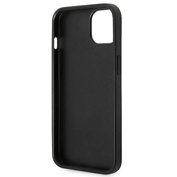 Karl Lagerfeld KLHCP14MSAPCHG iPhone 14 Plus / 15 Plus 6,7″ kõvakaaneline hõbedane Saffiano Choupett