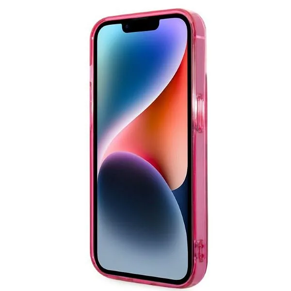 Karl Lagerfeld KLHCP14MTGKCP iPhone 14Plus / 15 Plus 6,7″ kõvakaaneline roosa gradient