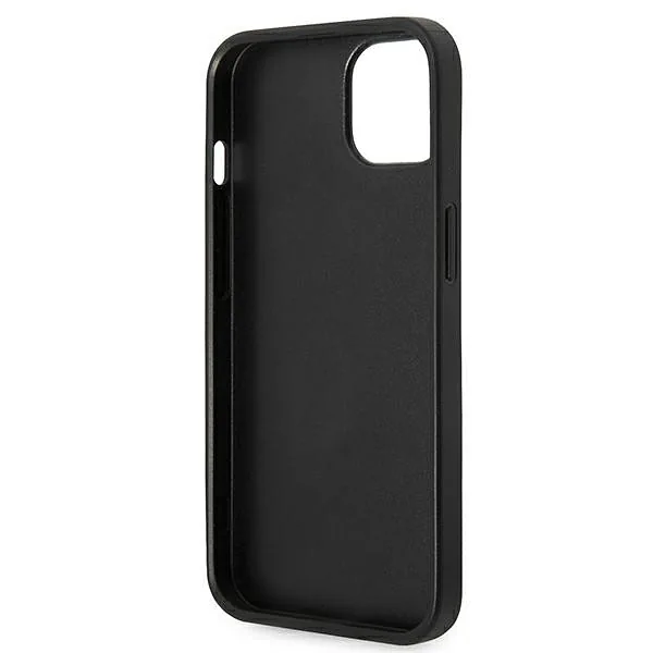 Karl Lagerfeld KLHCP14SSAPKHG iPhone 14/ 15 / 13 6,1″ hõbedane kõvakaaneline Saffiano Karl`s Head P