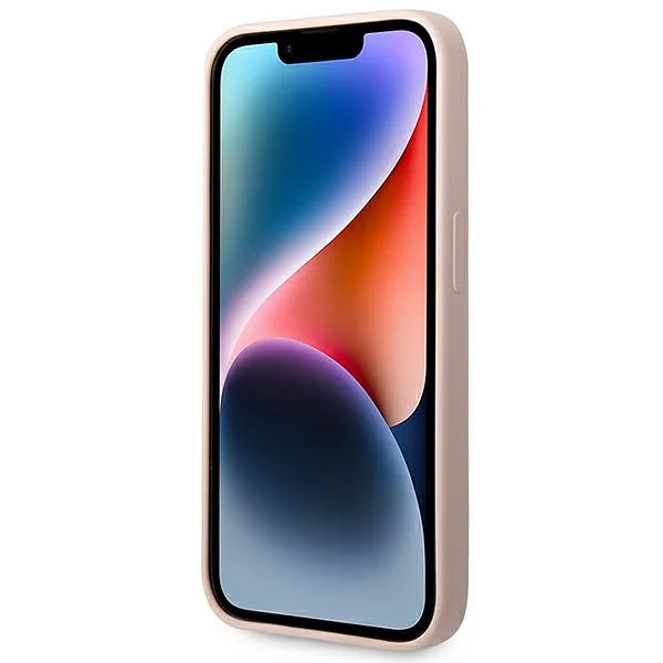 Karl Lagerfeld KLHCP14XSLKHLP iPhone 14 Pro Max 6,7″ kõvakate roosa silikoon Karl’i pea