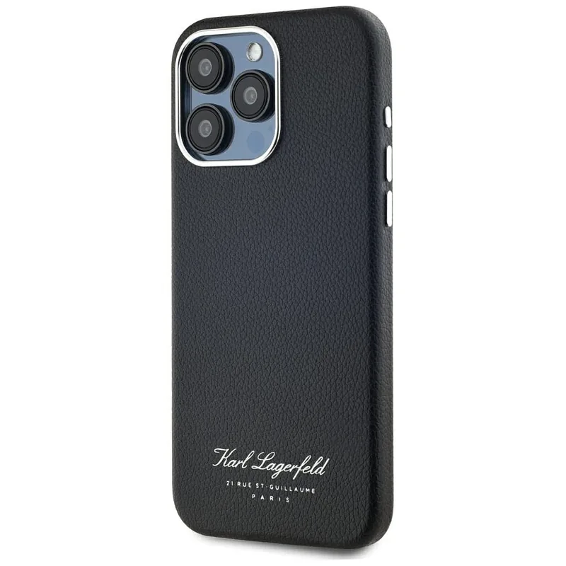 Karl Lagerfeld Hotel RSG ümbris iPhone 15 Pro jaoks must