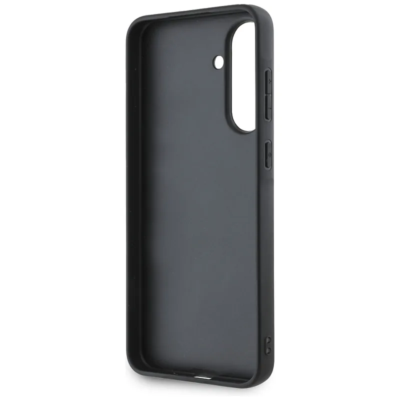 Karl Lagerfeld Saffiano ümbris K&C metallist logoga Samsung Galaxy A36 must