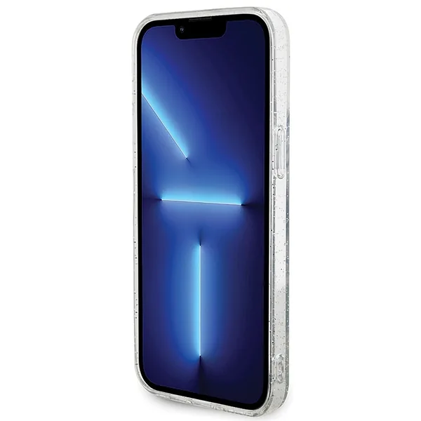 Karl Lagerfeld KLHMP15XHGKCNOT iPhone 15Pro Max 6.7″ läbipaistev kõvakaaneline Karl&Choupette Glitter Mag