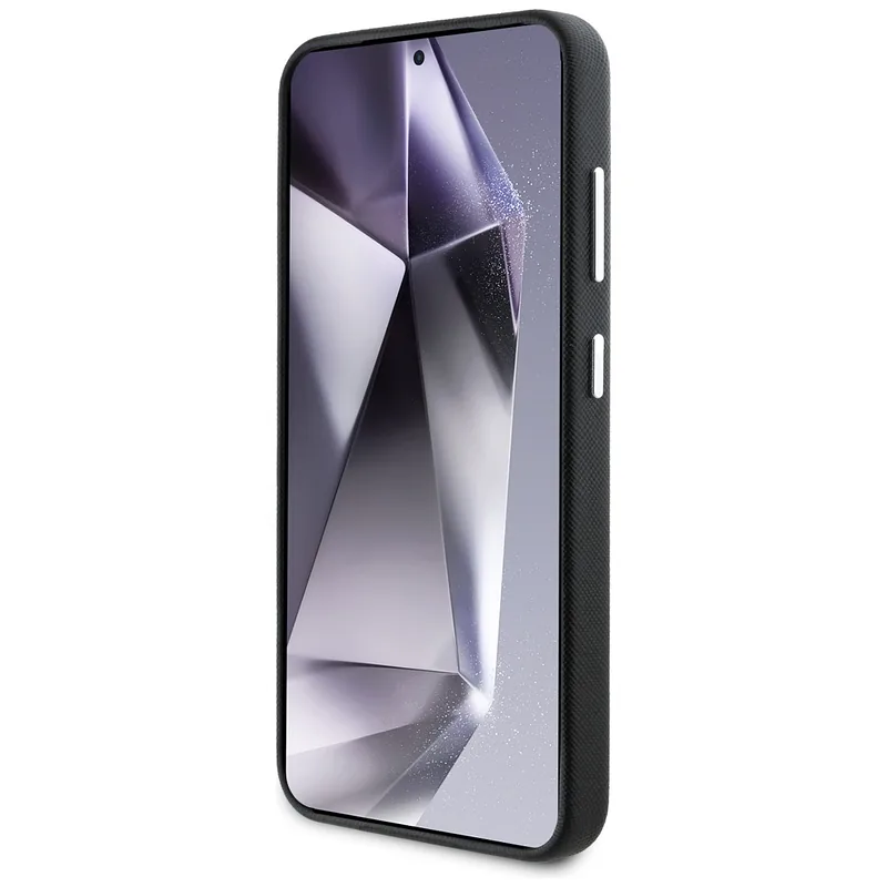 Karl Lagerfeld Saffiano täisümbrisega pikendatud metallist logo MagSafe ümbris Samsung Galaxy S25+ jaoks