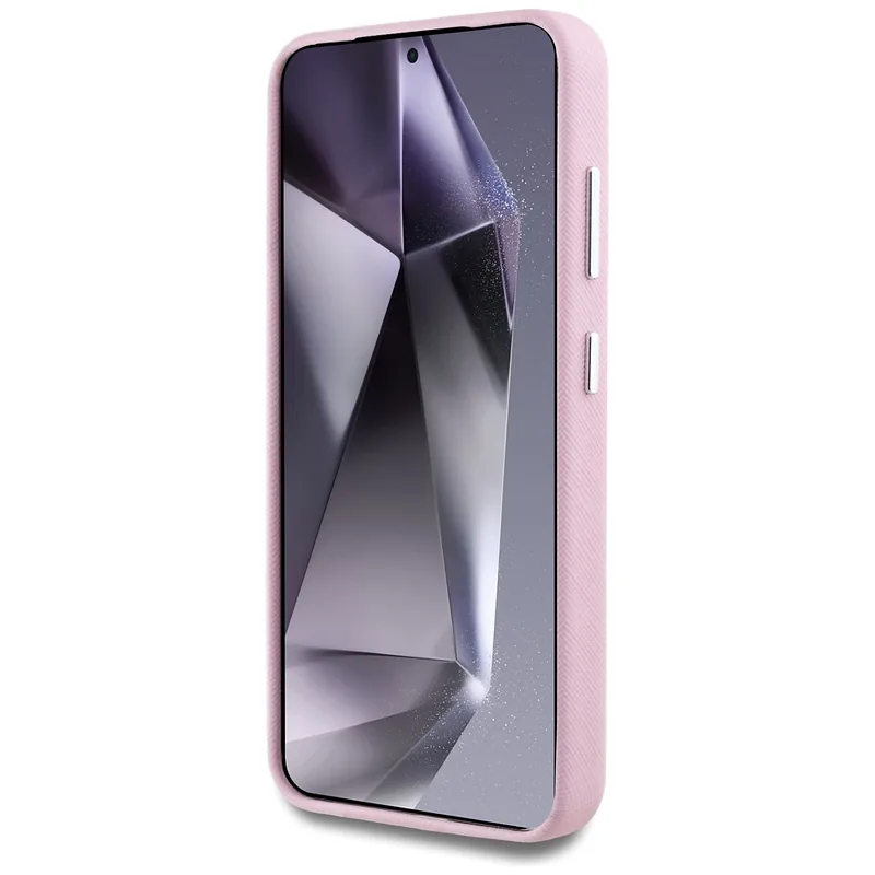 Karl Lagerfeld Saffiano täisümbrisega pikendatud metallist logo MagSafe ümbris Samsung Galaxy S25 jaoks