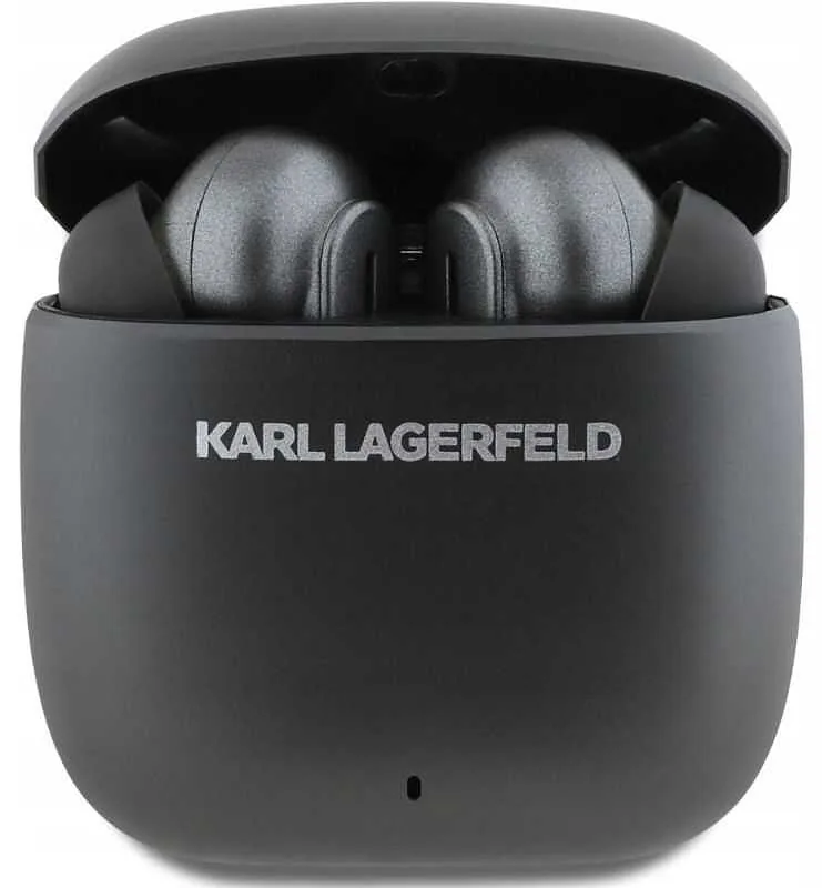 Karl Lagerfeld Metal Printed Logo Black