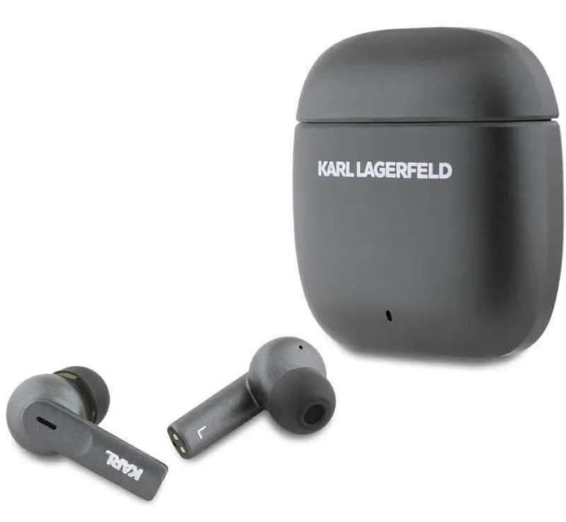 Karl Lagerfeld Metal Printed Logo Black