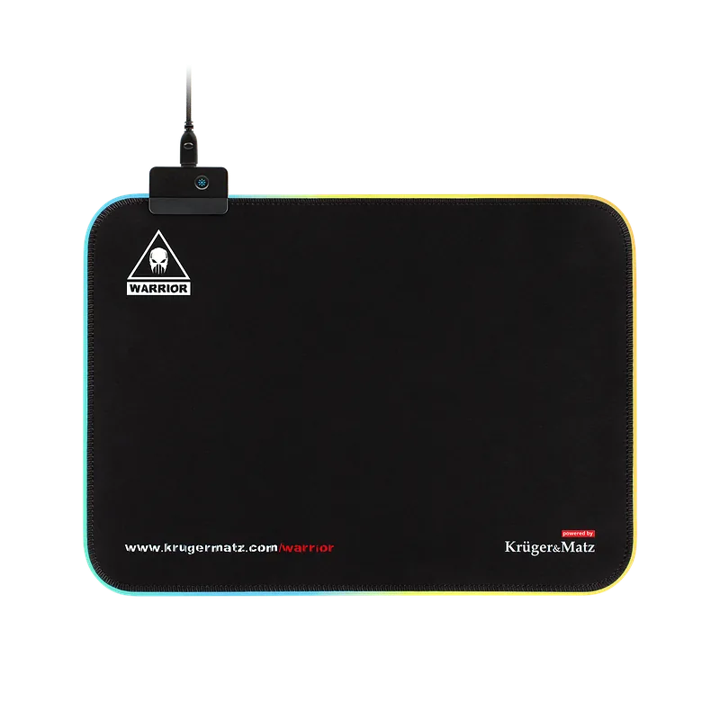 Kruger & Matz Warrior Mouse pad with 7 color LED light 350x2503mm