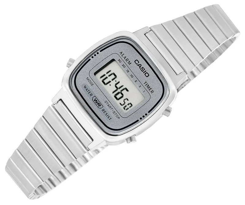 CASIO Vintage LA670WEA-7EF Women’s Watch / silver