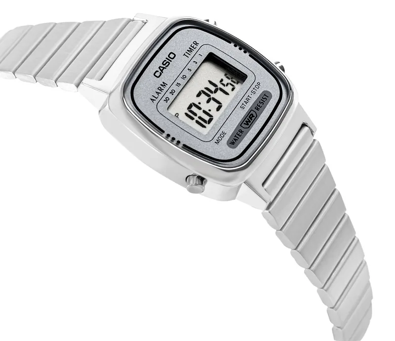 CASIO Vintage LA670WEA-7EF Women’s Watch / silver