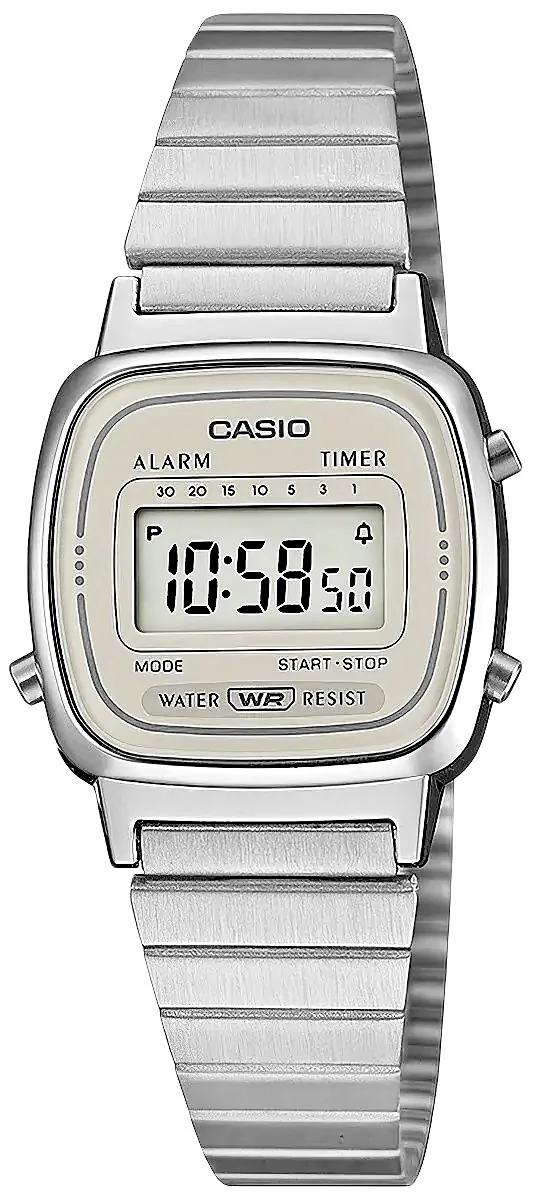 CASIO Vintage LA670WEA-8AEF Women's Watch / silver