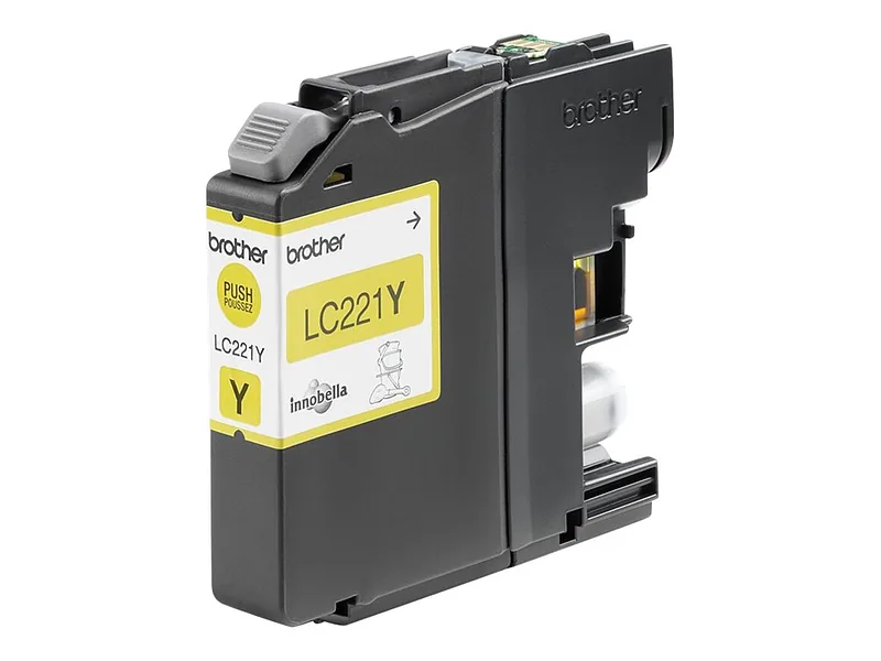 BROTHER LC221Y ink yellow 260 pages