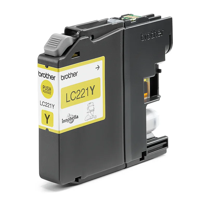 BROTHER LC221Y ink yellow 260 pages