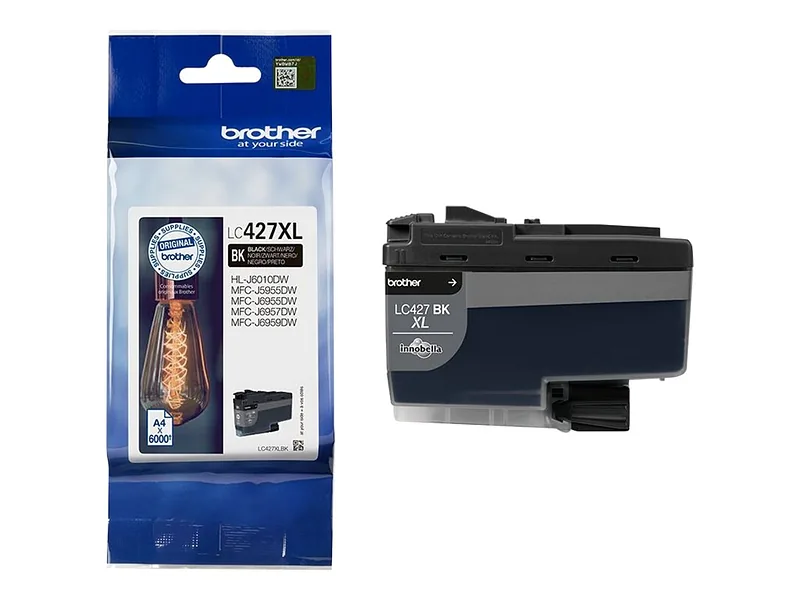 Brother LC427XLBK, Ink Cartridge, Black