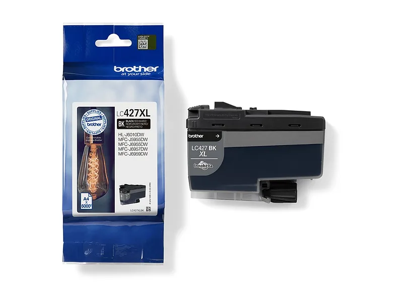 Brother LC427XLBK, Ink Cartridge, Black