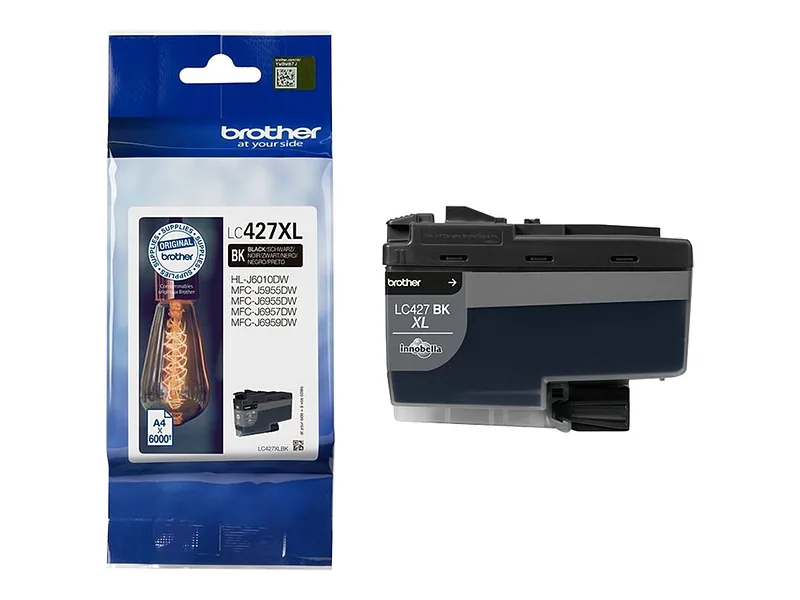 Brother LC427XLBK, Ink Cartridge, Black