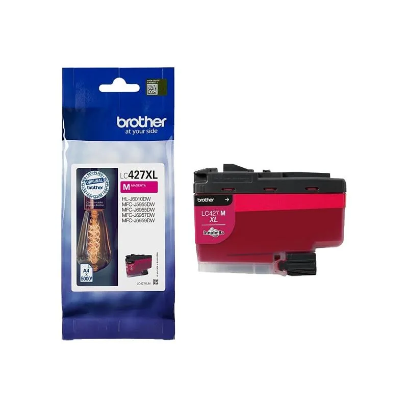 Brother LC427XLM tindikassett 1 tk Originaal High (XL) Yield Magenta
