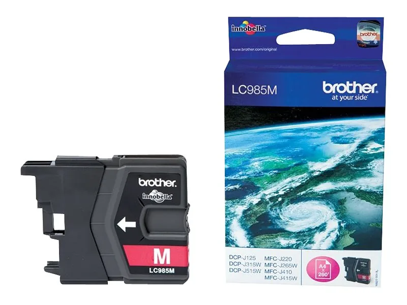 BROTHER LC985M magenta ink DCP-J125