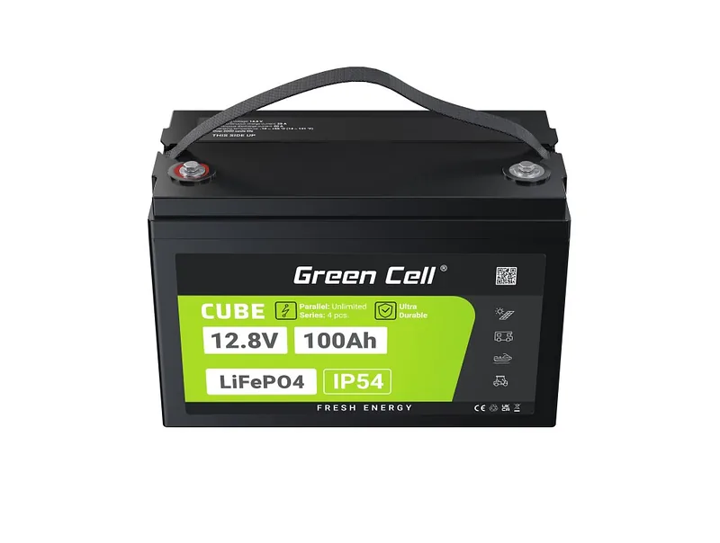 Green Cell LFPGC12V100AH UPS battery Lithium Iron Phosphate (LiFePO4) 12.8 V 100 Ah